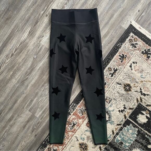 ULTRACOR Gradient Ultra Silky Knockout Green Velvet Star Legging - Picture 1 of 6